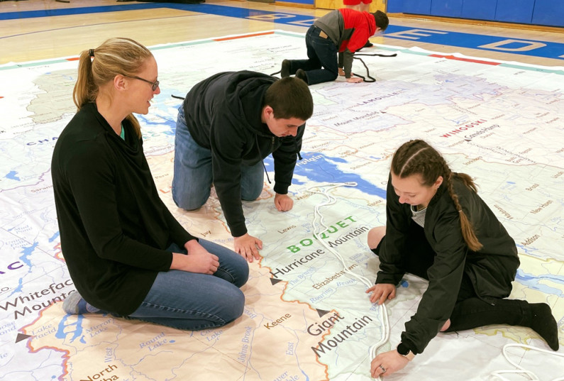SLCF Poultney Educators and Students on the Map