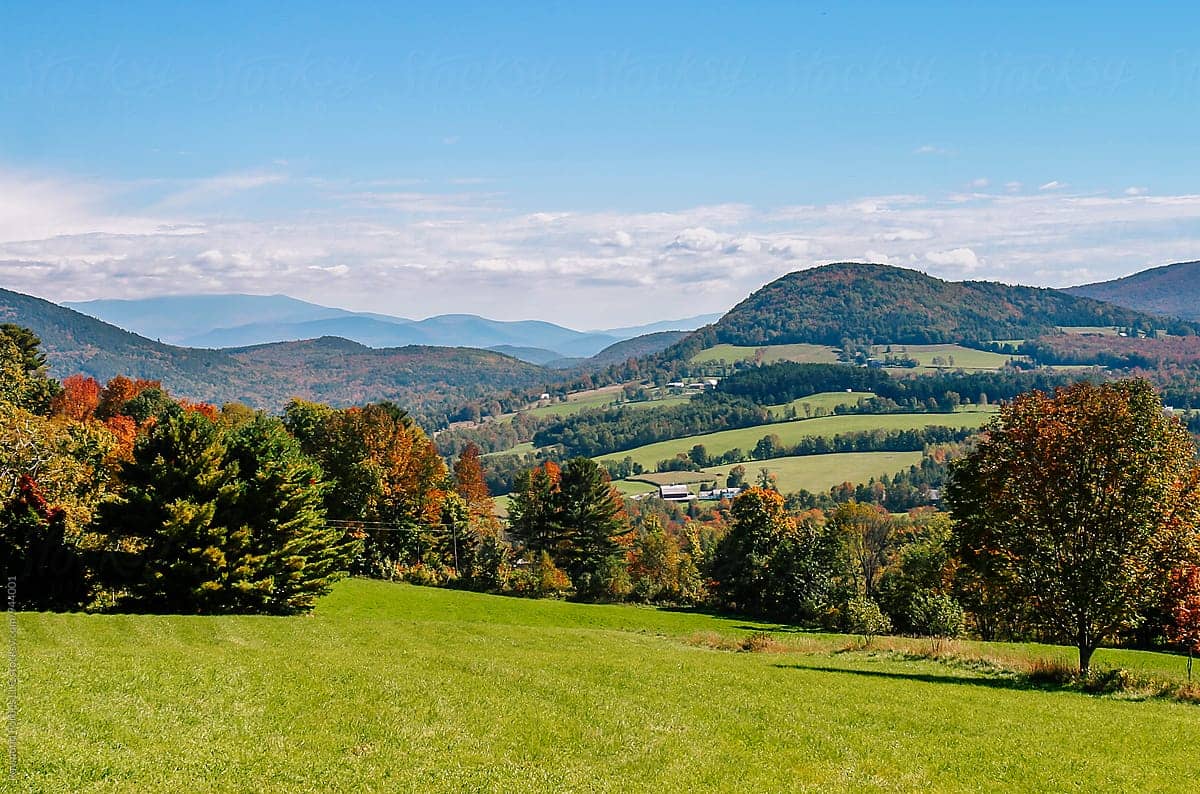 landscape of Vermont