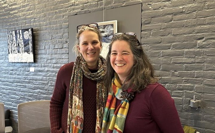 Two VCF coworkers smiling