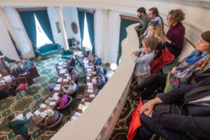 Distinguished Citizens Watching the Senate from the Balcony