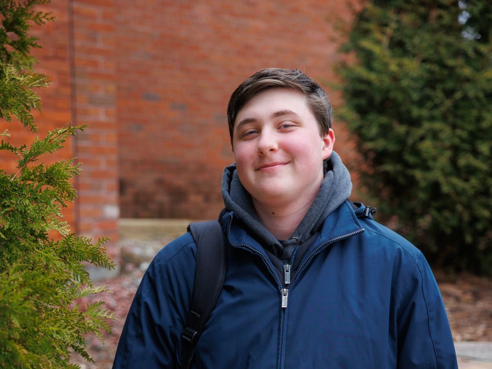 A Free Degree Promise Student smiling