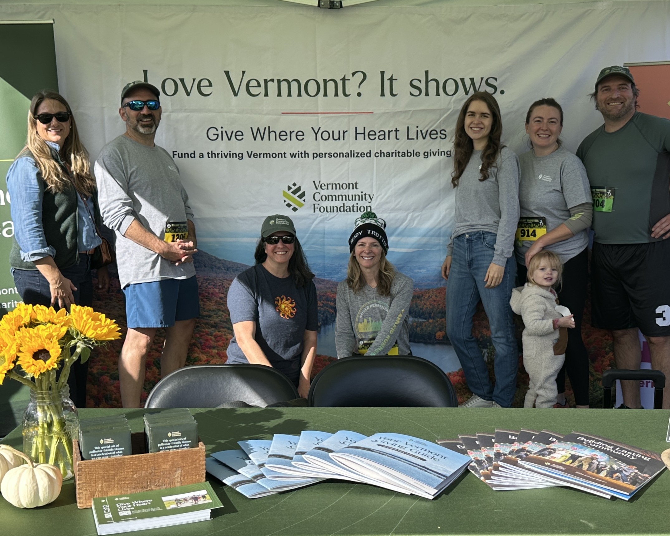 VCF Staff at the 2025 Heady Trotter Event