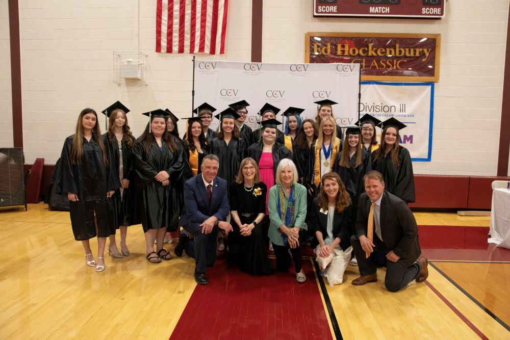 Graduates at CCV's 2026 Commencement