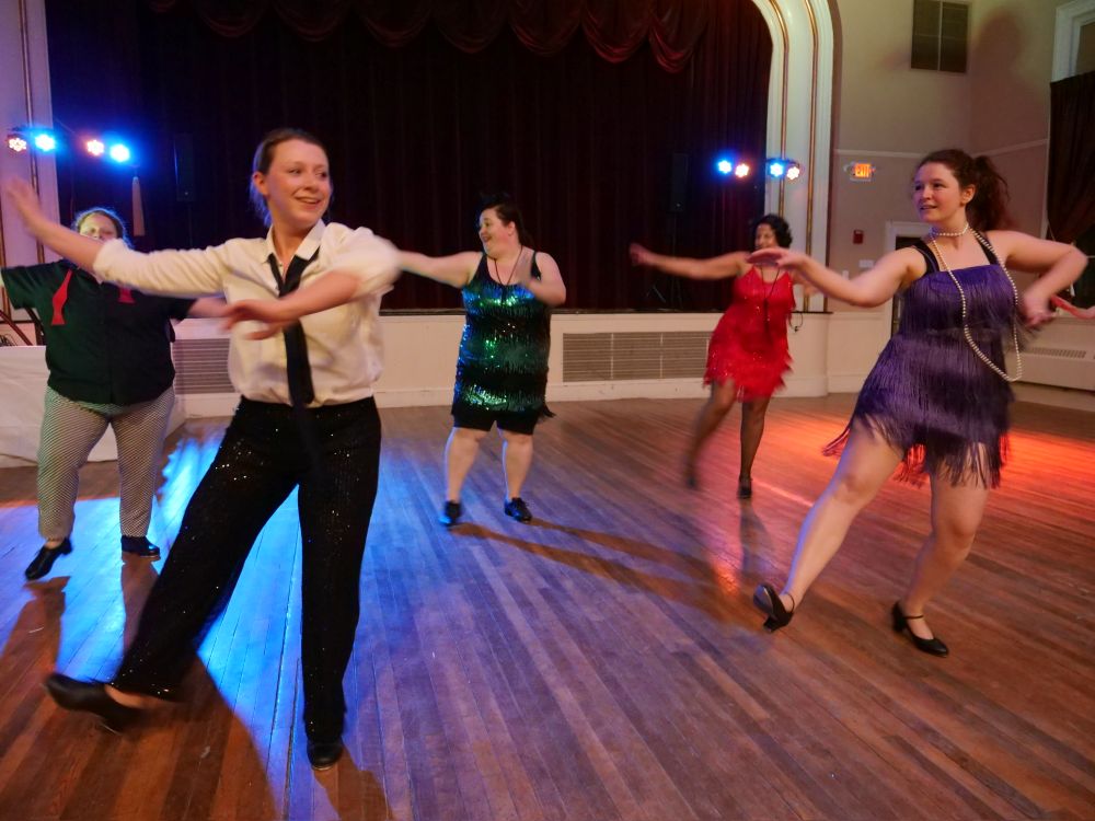 Participants in Marble Valley Dance Collective's Rutland Community Day of Dance: Master Classes and Works-in-Progress Showcase, supported by a 2025 Arts & Social Cohesion grant. Photo by Nick Wood.